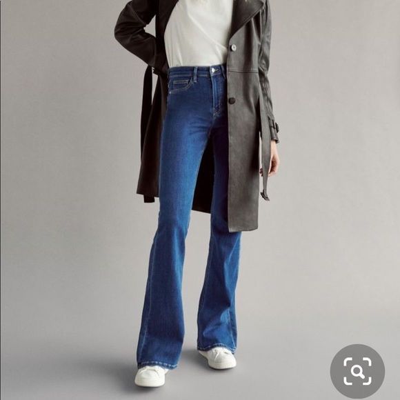 Massimo Dutti Denim - Flare high waist Massimo Dutti sz-26